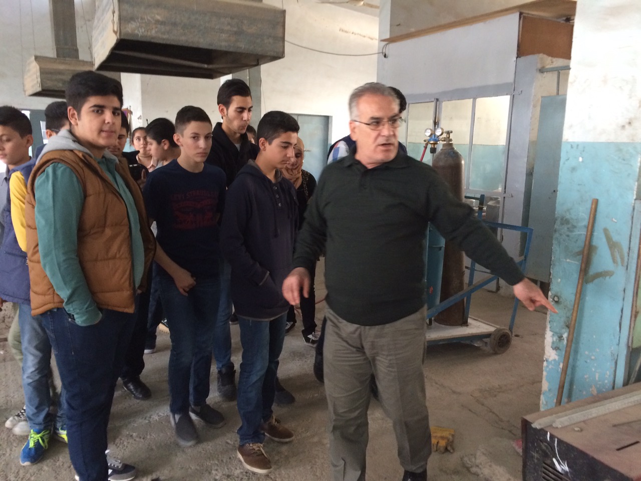 A visit to Meteorological station
