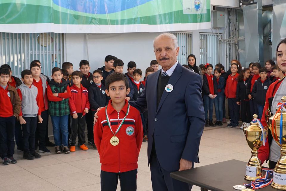 چالاکی وەرزشی کۆمەڵگەکەمان خولی تۆپێ پێی نێوان قوتابیانمان لە یاریگەی ھەولێری نێودەوڵەتی